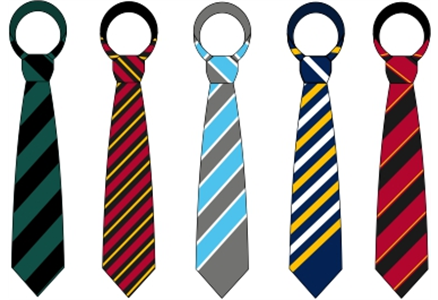 CLUB TIES (made to order)
