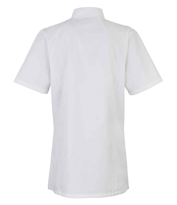 Premier Ladies Short Sleeve Chef&#39;s Jacket
