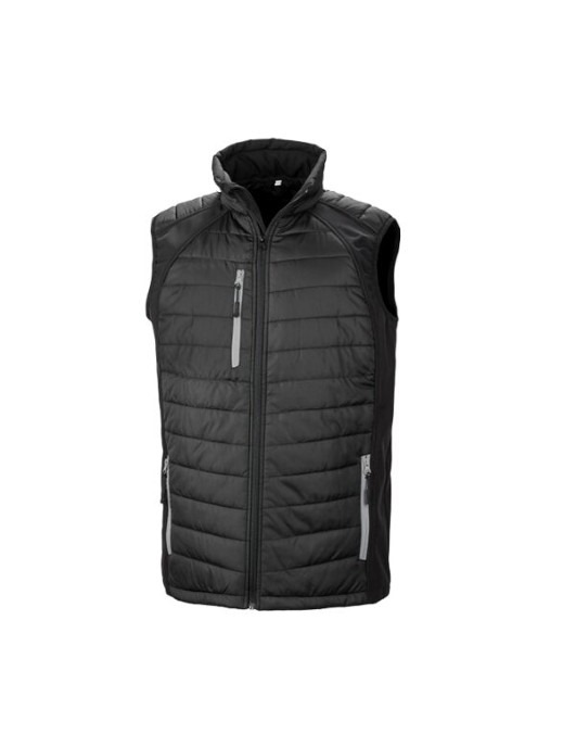 Black Compass Pad Softshell Gilet