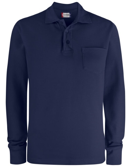 Basic Pocket Polo L/S
