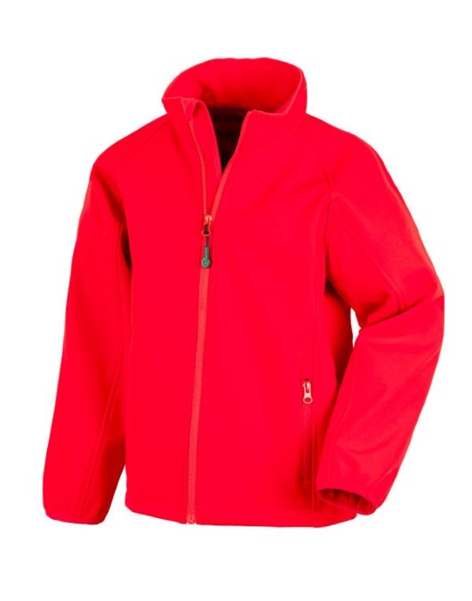 Recycled 2-Layer Printable Junior &amp; Youth Softshell Jacket\