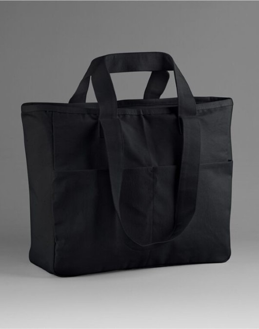 Double Handle Cargo Pocket Tote