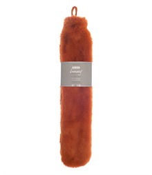 Super luxury faux fur long hot water bottle and cover