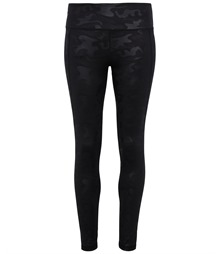 Women's TriDri? performance camo leggings full-length
