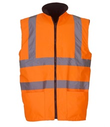 Hi-Vis Reversible Fleece Vest