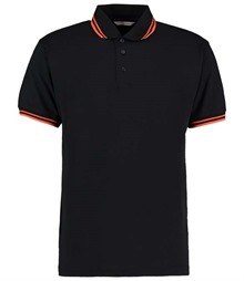 Kustom Kit Contrast Tipped Poly/Cotton Pique Polo Shirt