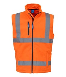 Hi-Vis Softshell Bodywarmer