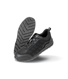 Unisex All Black Safety Trainer