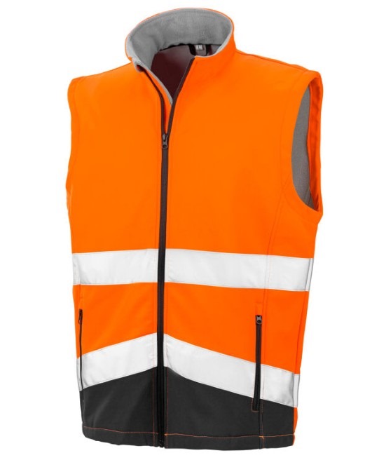 Printable Safety Softshell Gilet