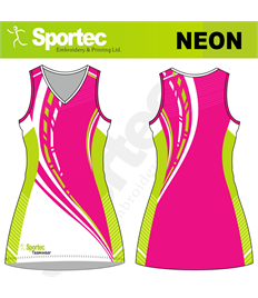 Sublimation Netball Dress (Neon)