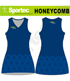 Netball Sublimation Dress (Honeycomb)