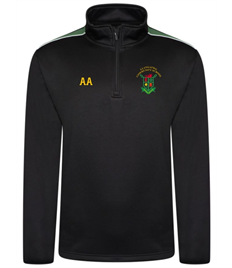 Llangatwg School - Zipped P.E TOP (Adult Sizes)