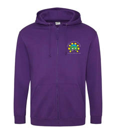 Ysgol Gwaun Cae Gurwen - Zipped Hoodie (Adult Sizes) NO EXCHANGES OR REFUNDS