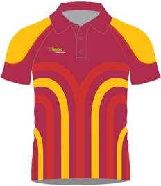 Sublimated Polo Shirts - RETRO