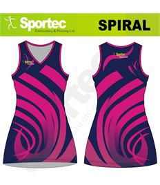 Sublimation Netball Dress (Spiral)