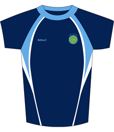 Ysgol Bro Dur PE T-Shirt - with NAME (Adult Sizes)
