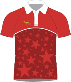 Sublimated Polo Shirts - STARLIGHT