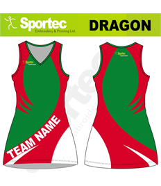 Sublimation Netball Dress (Dragon)