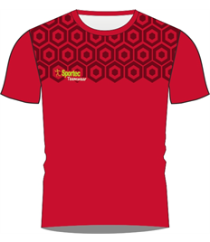 Sublimated T-shirt - HONEYCOMB