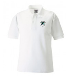 Ysgol Rhos Afan Polo Shirt (Adult Sizes) NO EXCHANGES OR REFUNDS