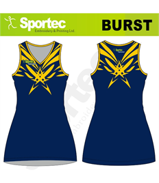 Sublimation Netball Dress (Burst)