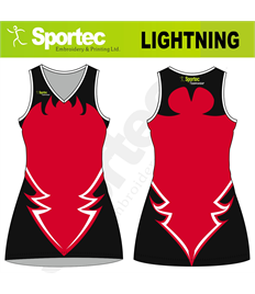 Sublimation Netball Dress (Lightning)