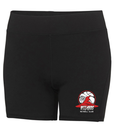 Wizards Netball Club Shorts (Adult Sizes)