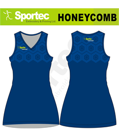 Netball Sublimation Dress (Honeycomb)