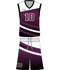 Sublimated Basketball Jersey & Short - BREAKER