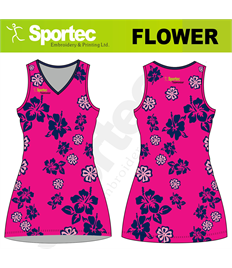 Sublimation Netball Dress (Flowers)