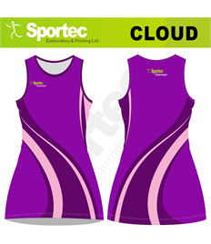 Sublimation Netball Dress (Cloud)