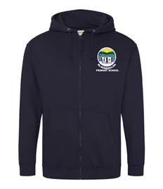 Blaenbaglan Primary School - Kids Zipped Hoodie (NO EXCHANGES OR REFUNDS)