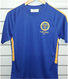 Cwmtawe School - PE T-Shirt (CHILD SIZES)