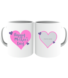Mother's Day Ceramic Mug (Heart Frame)