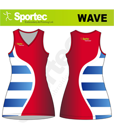 Sublimation Netball Dress (Wave)