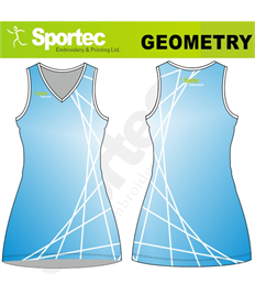 Sublimation Netball Dress (Geometry)